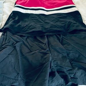 LL Bean Swim shorts and top
